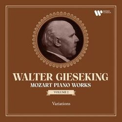 Cover of Mozart: Piano Works, Vol. 2. Variations