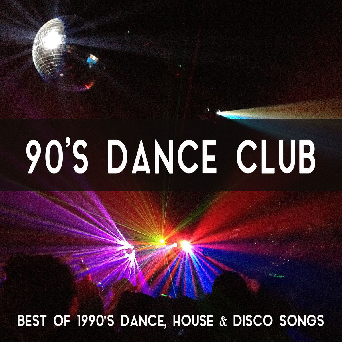 Album cover of 90's Dance Club Music: Best of 1990's Dance, House & Disco Songs