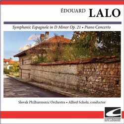 Cover of Édouard Lalo - Symphonic Espagnole in D Minor Op. 21 - Piano Concerto