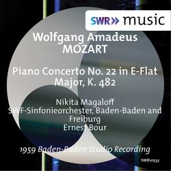 Cover of Mozart: Piano Concerto No. 22 in E-Flat Major, K. 482