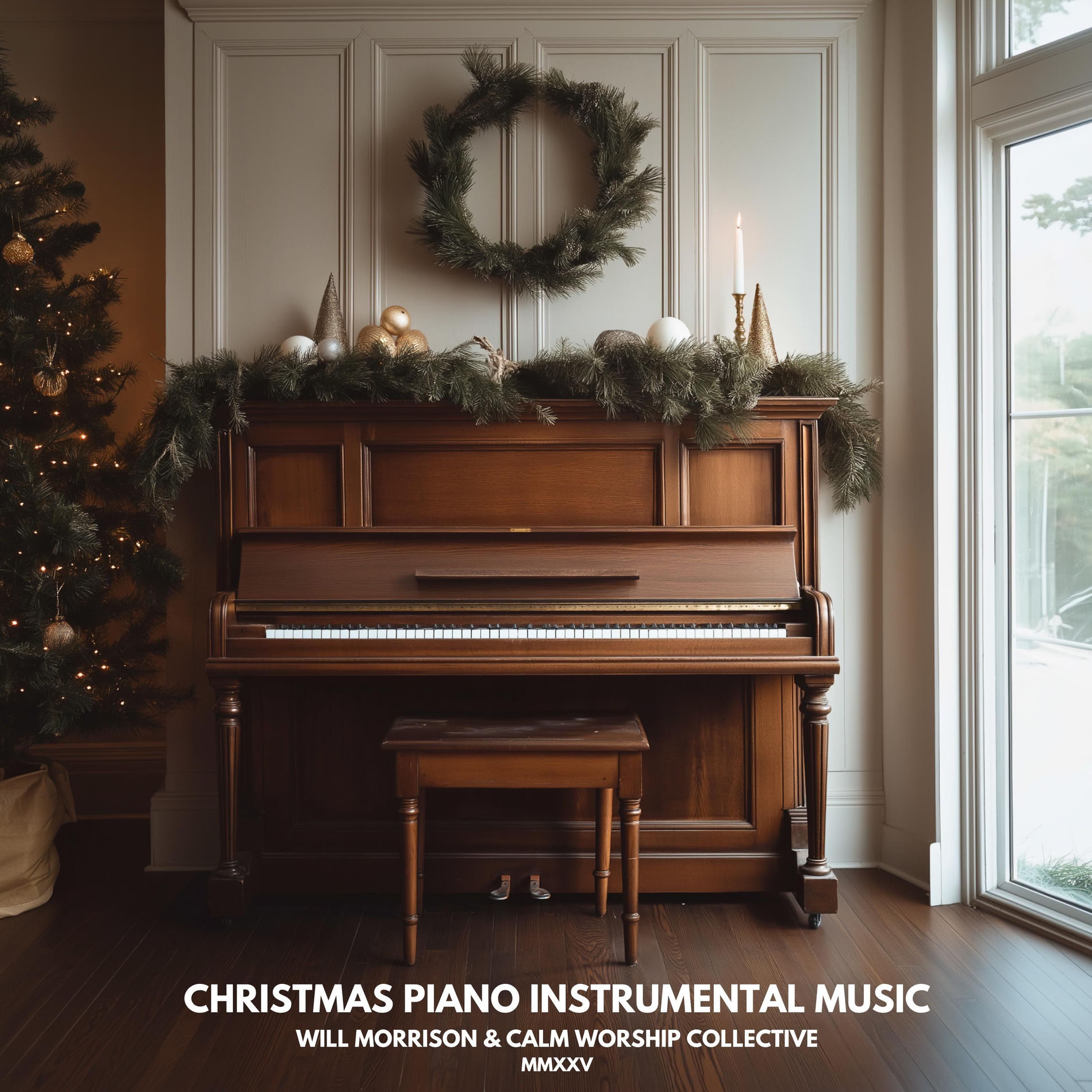 Album cover of Christmas Piano Instrumental Music
