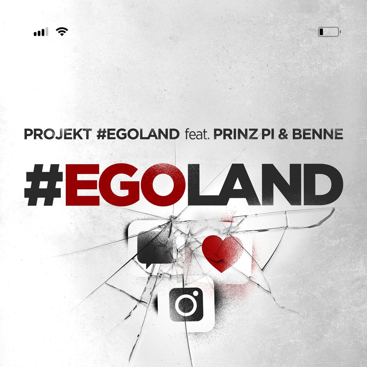 Album cover of #Egoland