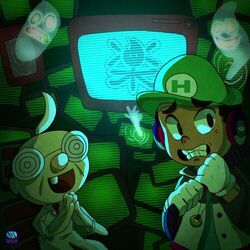 Cover of E. Gadd's Lab - Lofi (From "Luigi's Mansion: Dark Moon")