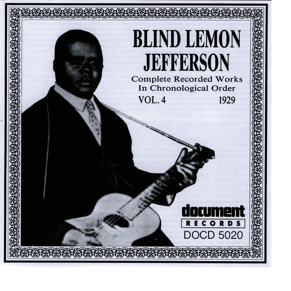 Picture of Blind Lemon Jefferson Vol. 4 1929