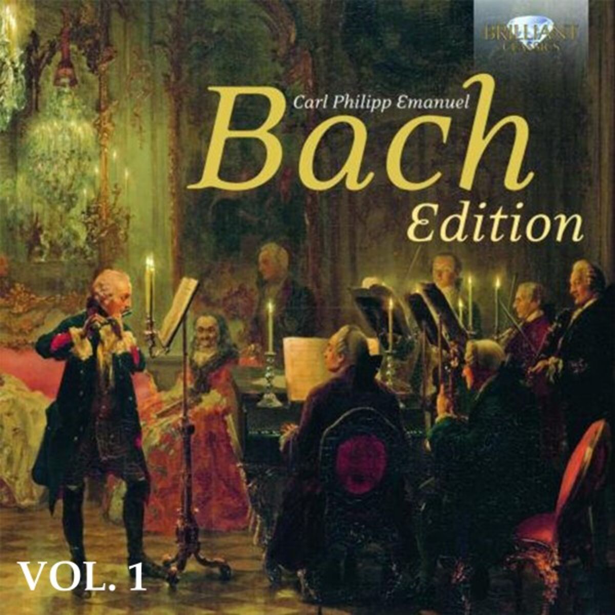 Album cover of C.P.E. Bach Edition, Vol. 1