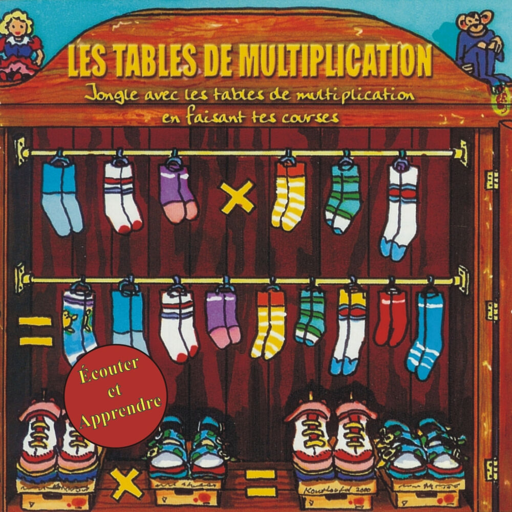 Picture of Écouter et Apprendre - Les Tables De Multiplication