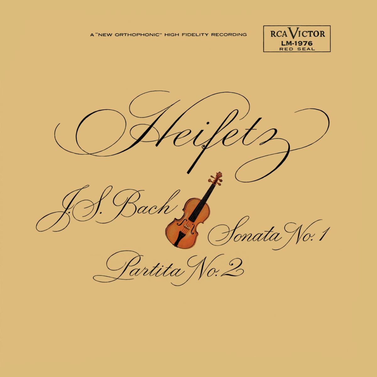Album cover of Bach: Sonata No. 1, BWV 1001, in G Minor, Partita No. 2, BWV 1004, in D Minor
