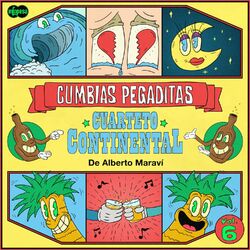 Cover of Cumbias Pegaditas, Vol. 6