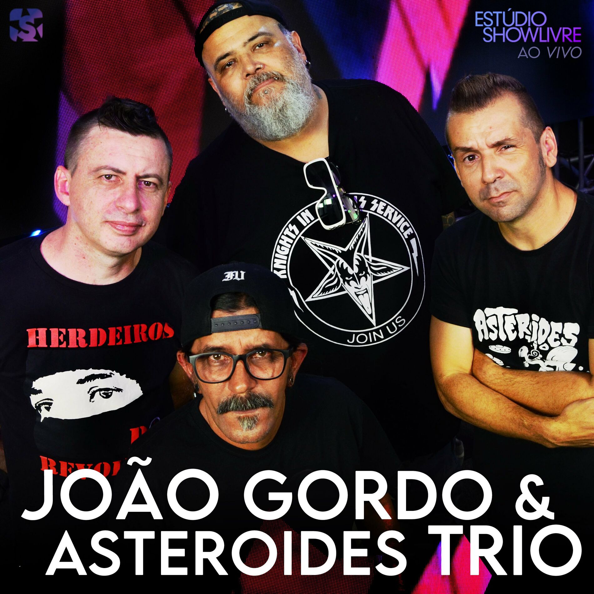 Album cover of João Gordo & Asteroides Trio no Estúdio Showlivre (Ao Vivo)
