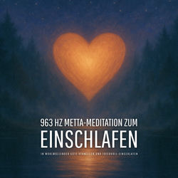 963 Hz Metta-Meditation zum Einschlafen (In wohlwollender Güte verweilen und friedvoll einschlafen)