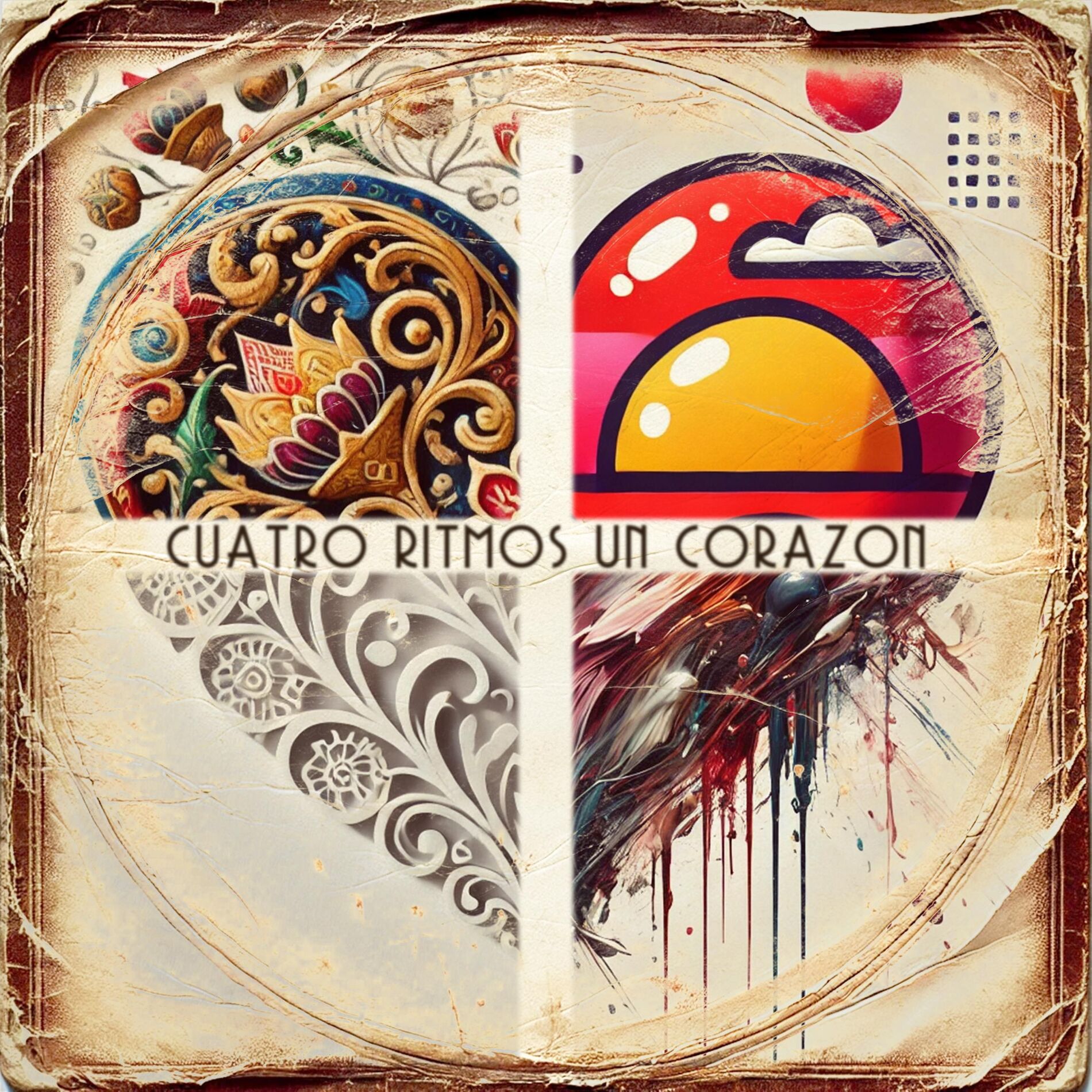 Album cover of Cuatro Ritmos Un Corazon, Vol. 43