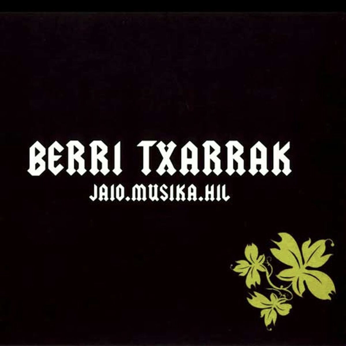 Album cover of Jaio.Musika.Hil