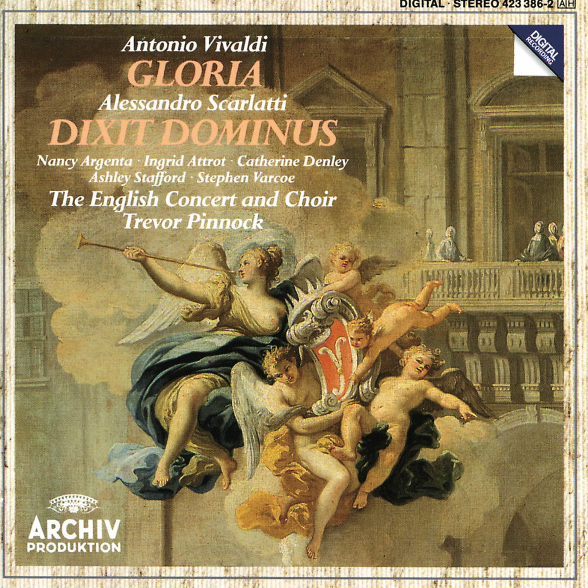 Album cover of Vivaldi: Gloria / Scarlatti: Dixit Dominus