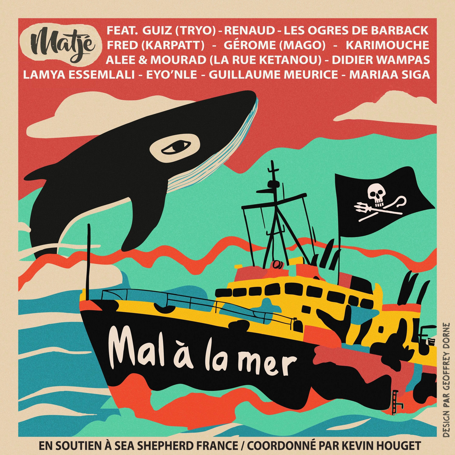 Album cover of Mal à la mer