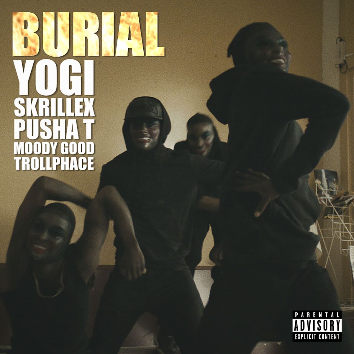Album cover of Burial (feat. Pusha T, Moody Good, TrollPhace)