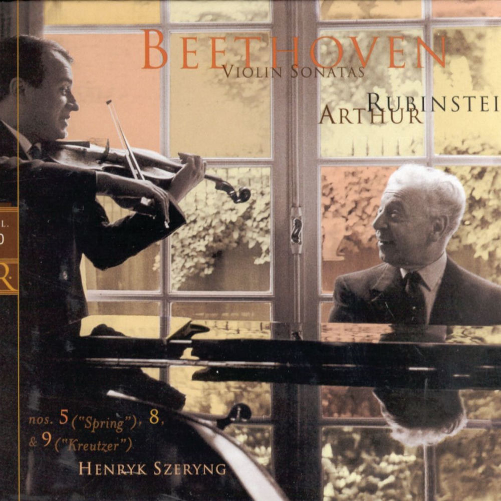 Rubinstein Collection, Vol. 40: Beethoven: Piano Sonatas, Opp. 24, 30/3, 47 No. 5 ("Spring"); No. 8; No. 9 ("Kreutzer") album cover