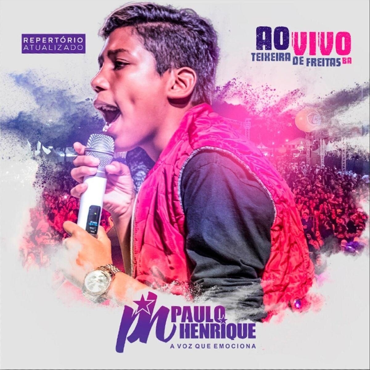 Album cover of Ao Vivo Teixeira de Freitas-Ba
