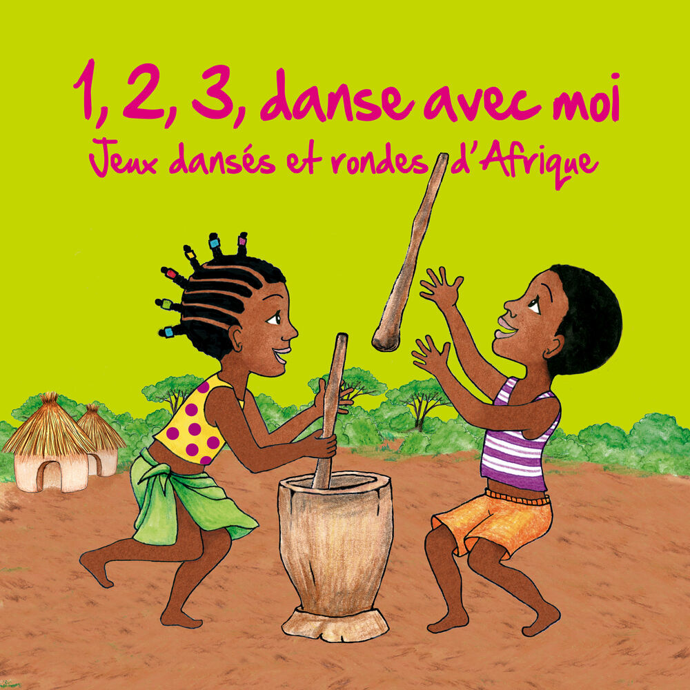 Picture of 1, 2, 3, danse avec moi (Jeux dansés et rondes d'Afrique)