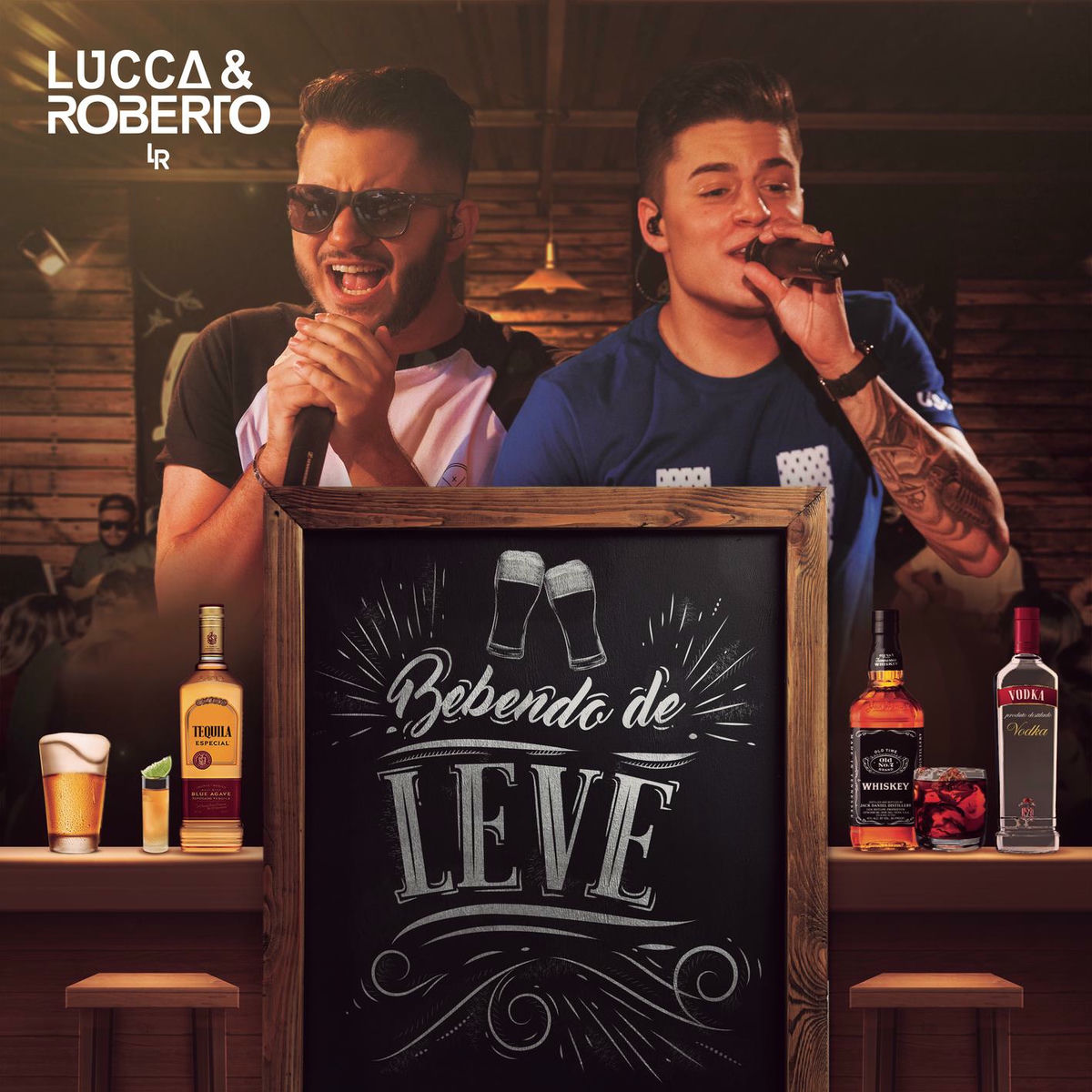 Album cover of Bebendo de Leve