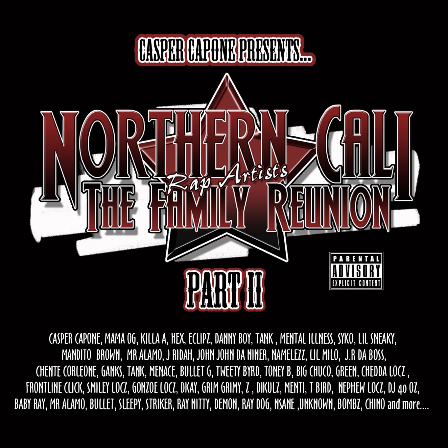 Album cover of Northern Cali Rap Artists: The Family Reunion, Pt. 2