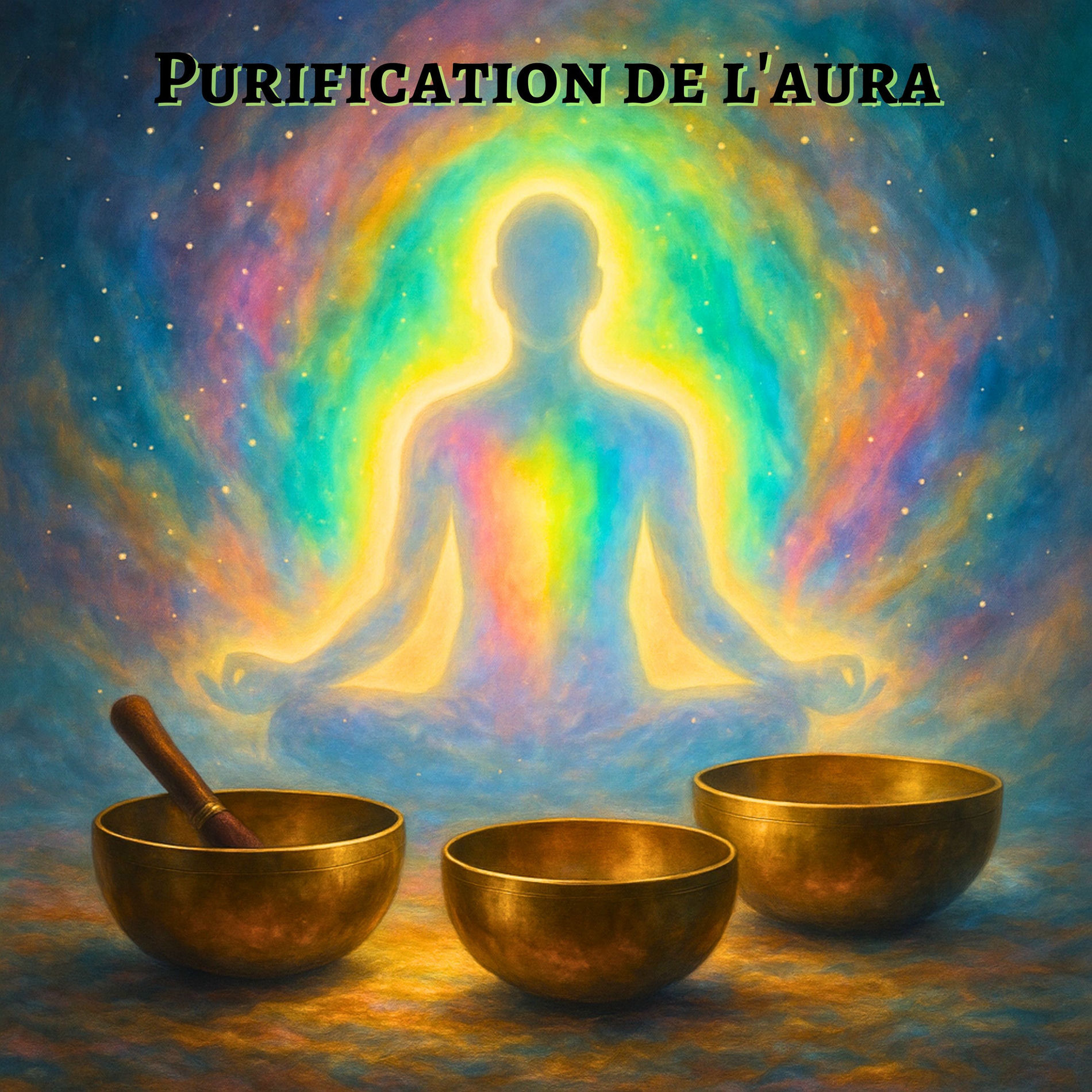Album cover of Purification de l'Aura avec des Vibrations Tibétaines