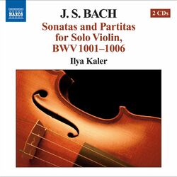 Cover of Bach, J.S.: Sonatas and Partitas for Solo Violin, Bwv 1001-1006