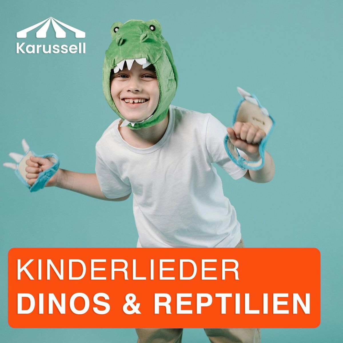 Album cover of Kinderlieder Dinos & Reptilien