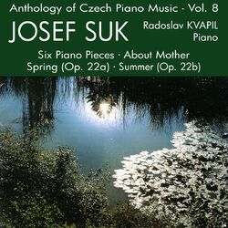 Cover of Anthology of Czech Piano Music Vol. 8 - Suk