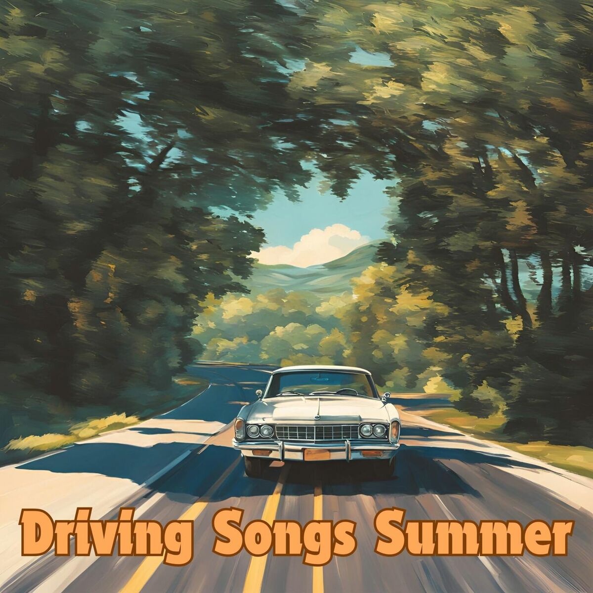 Album cover of driving songs summer
