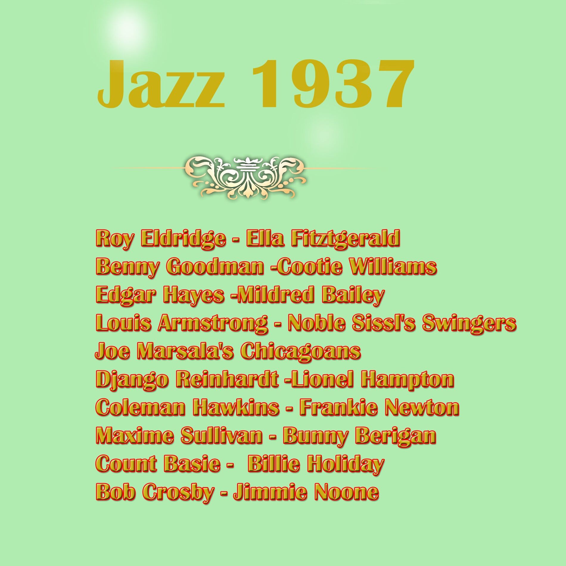 Album cover of Jazz 1937 (1937)