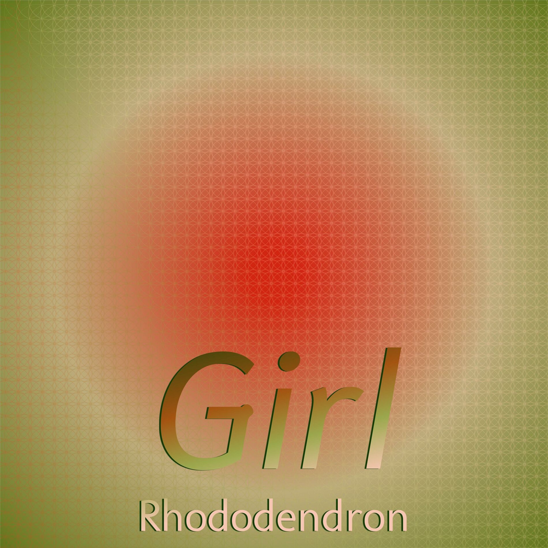 Album cover of Girl Rhododendron