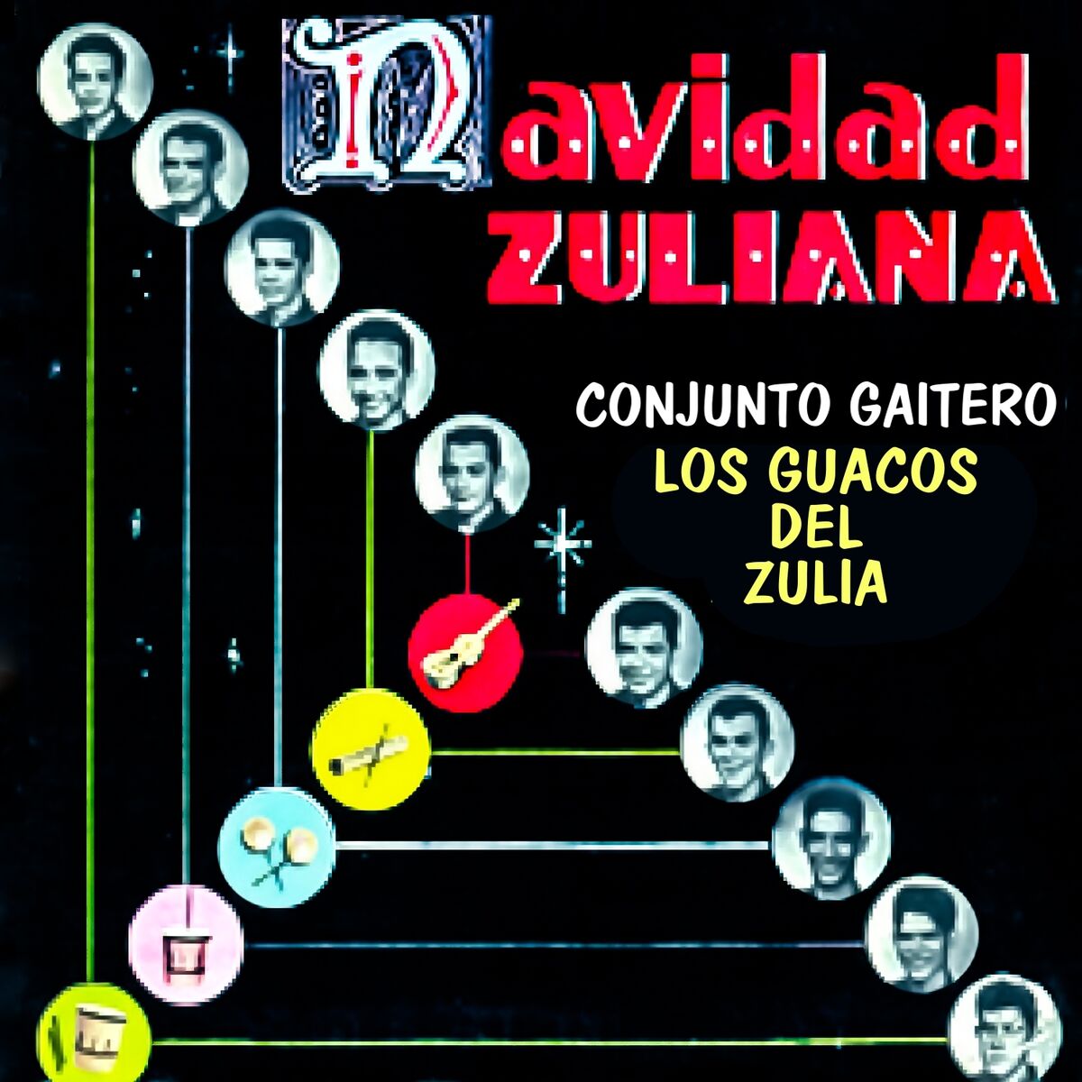 Album cover of Navidad Zuliana Conjunto Gaitero Los Guacos Del Zulia