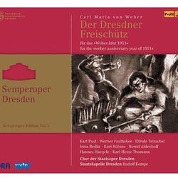 Cover of Weber: Der Freischütz (Semperoper Edition, Vol. 5) (1951)