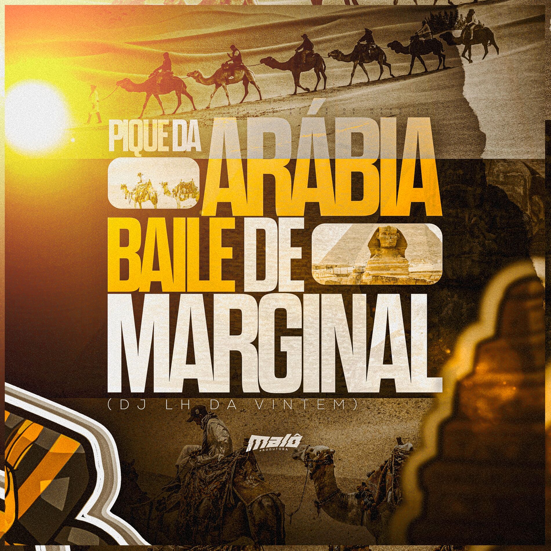 Album cover of Pique da Arabia Vs Baile de Marginal