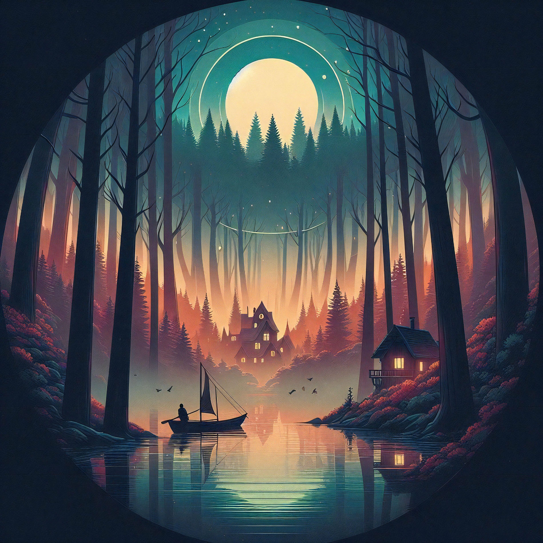 Album cover of Whispering Woods
