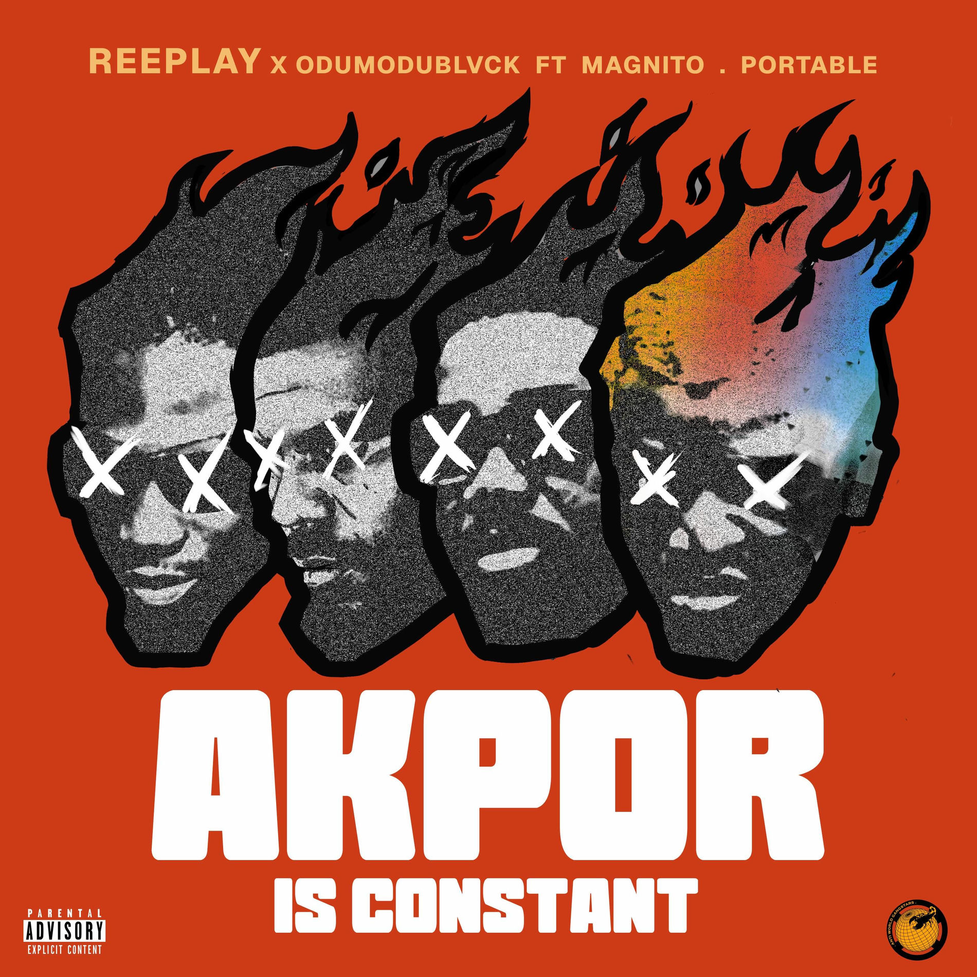 Album cover of AKPOR (feat. ODUMODUBLVCK, Magnito & Portable)