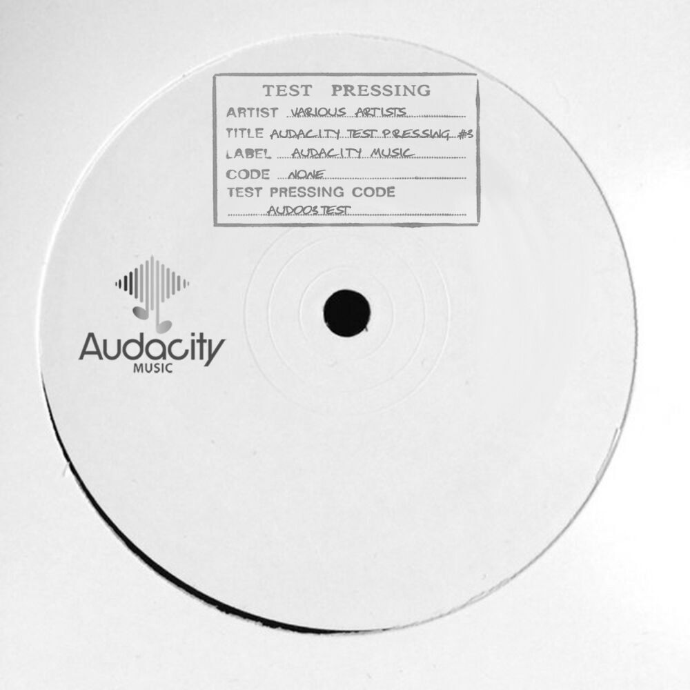 Picture of Audacity Test Pressing #3
