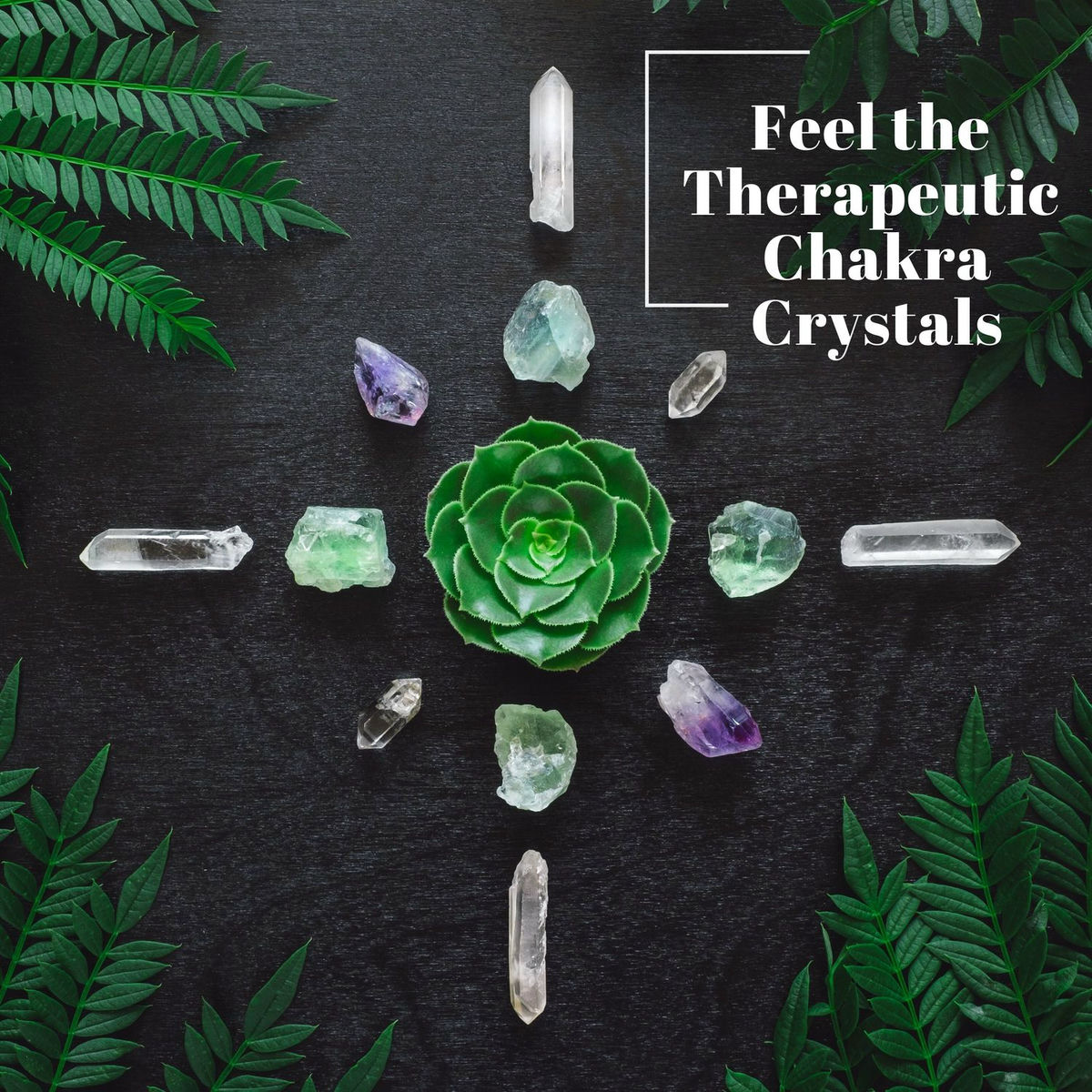 Album cover of Feel the Therapeutic Chakra Crystals