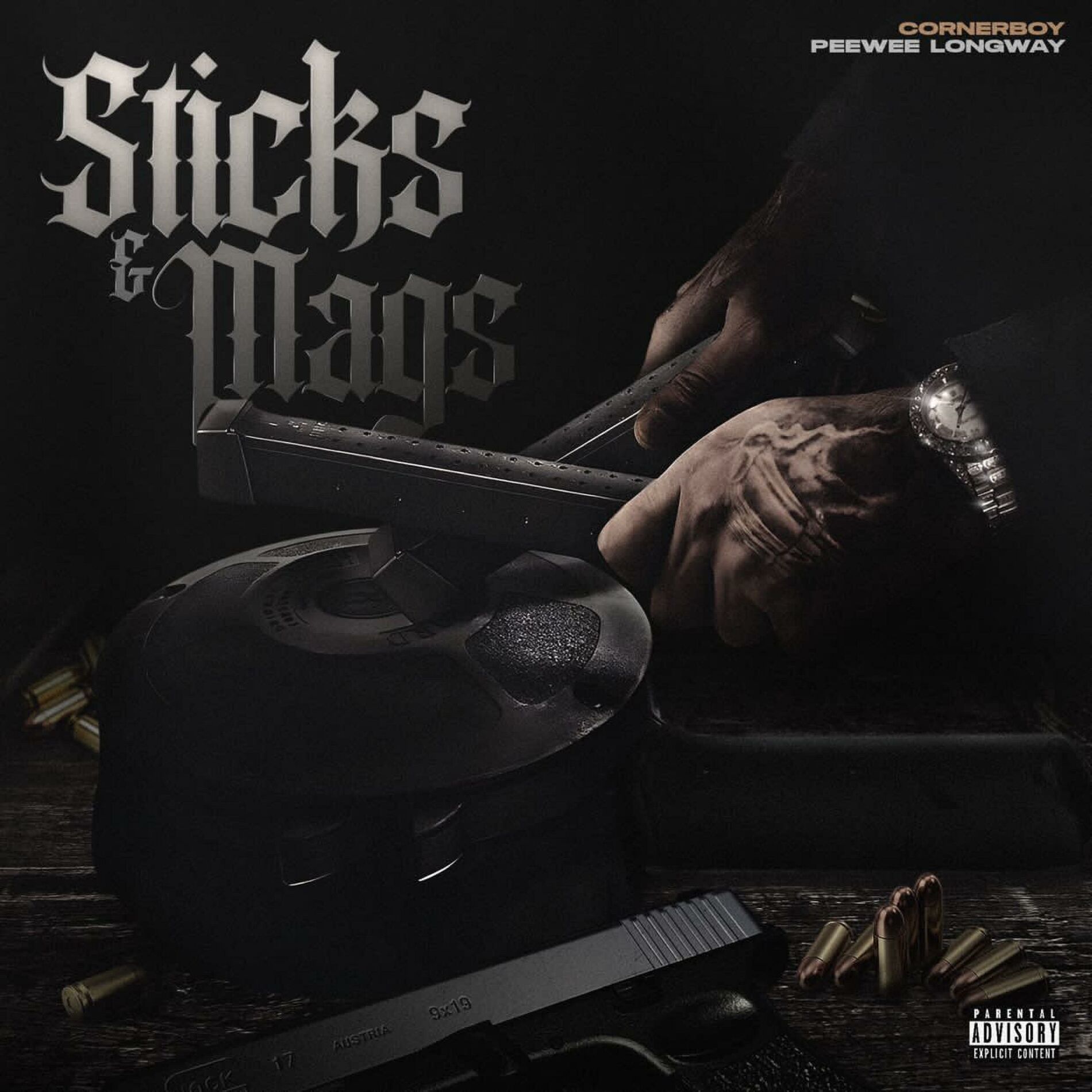 Album cover of STICKS AND MAGZ (feat. Peewee longway)
