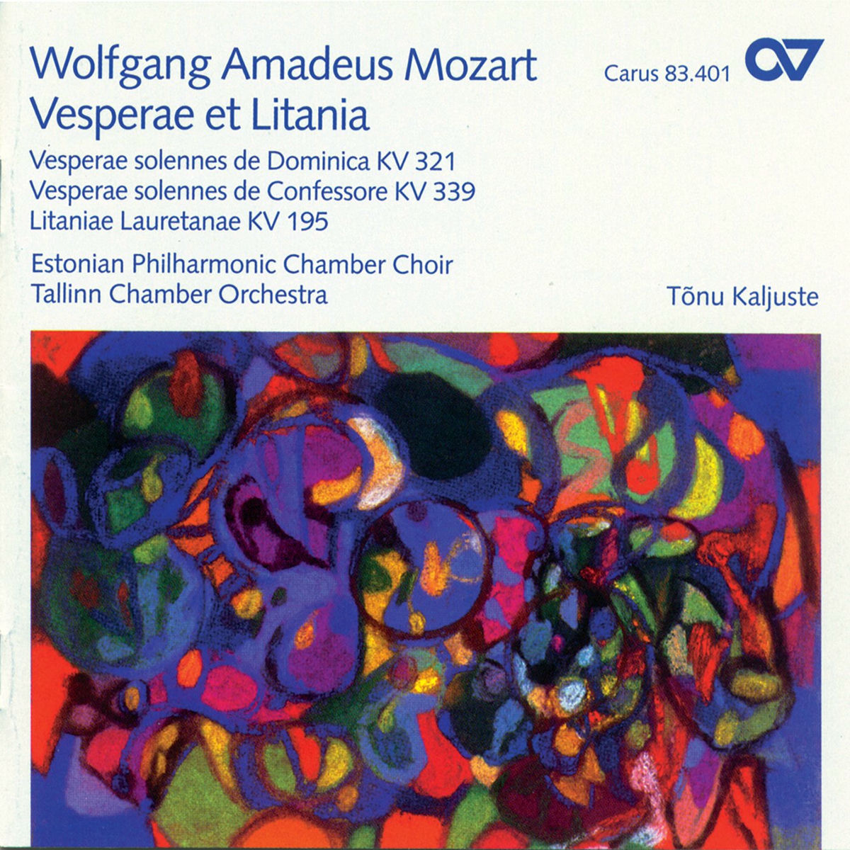 Album cover of Wolfgang Amadeus Mozart: Vesperae et Litania