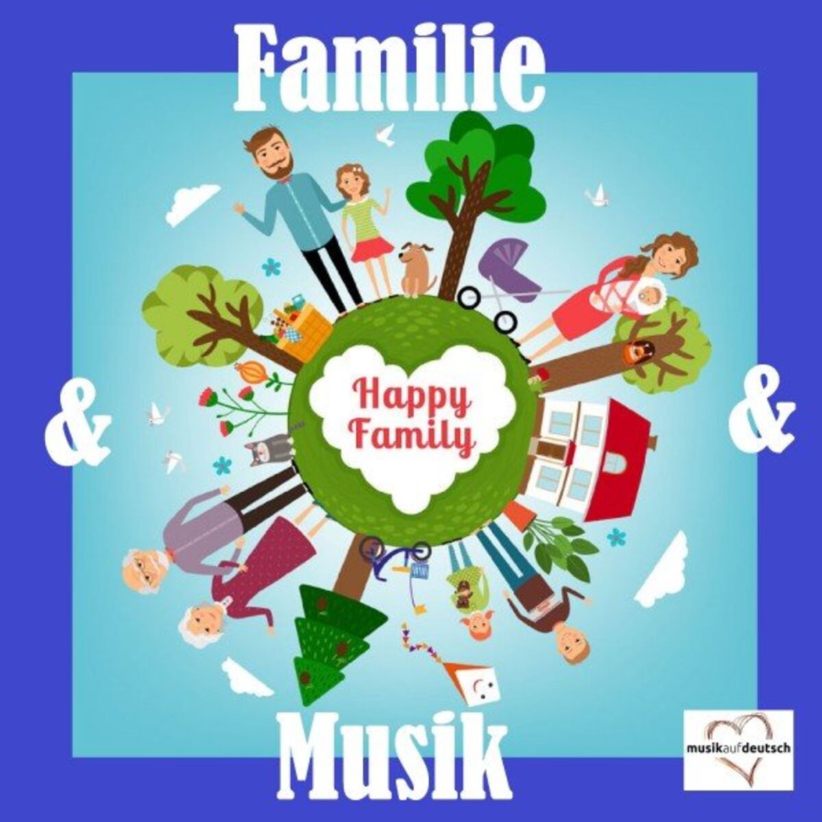 Album cover of Familie & Musik - Happy Family