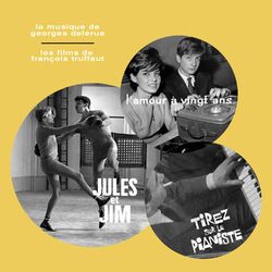 Cover of La Musique de Georges Delerue, Les Films de François Truffaut