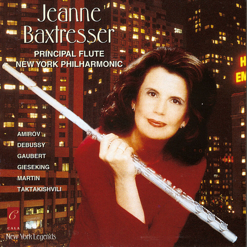 Picture of Jeanne Baxtresser Plays Taktakishvili, Martin, Gieseking, Gaubert, Amirov and Debussy