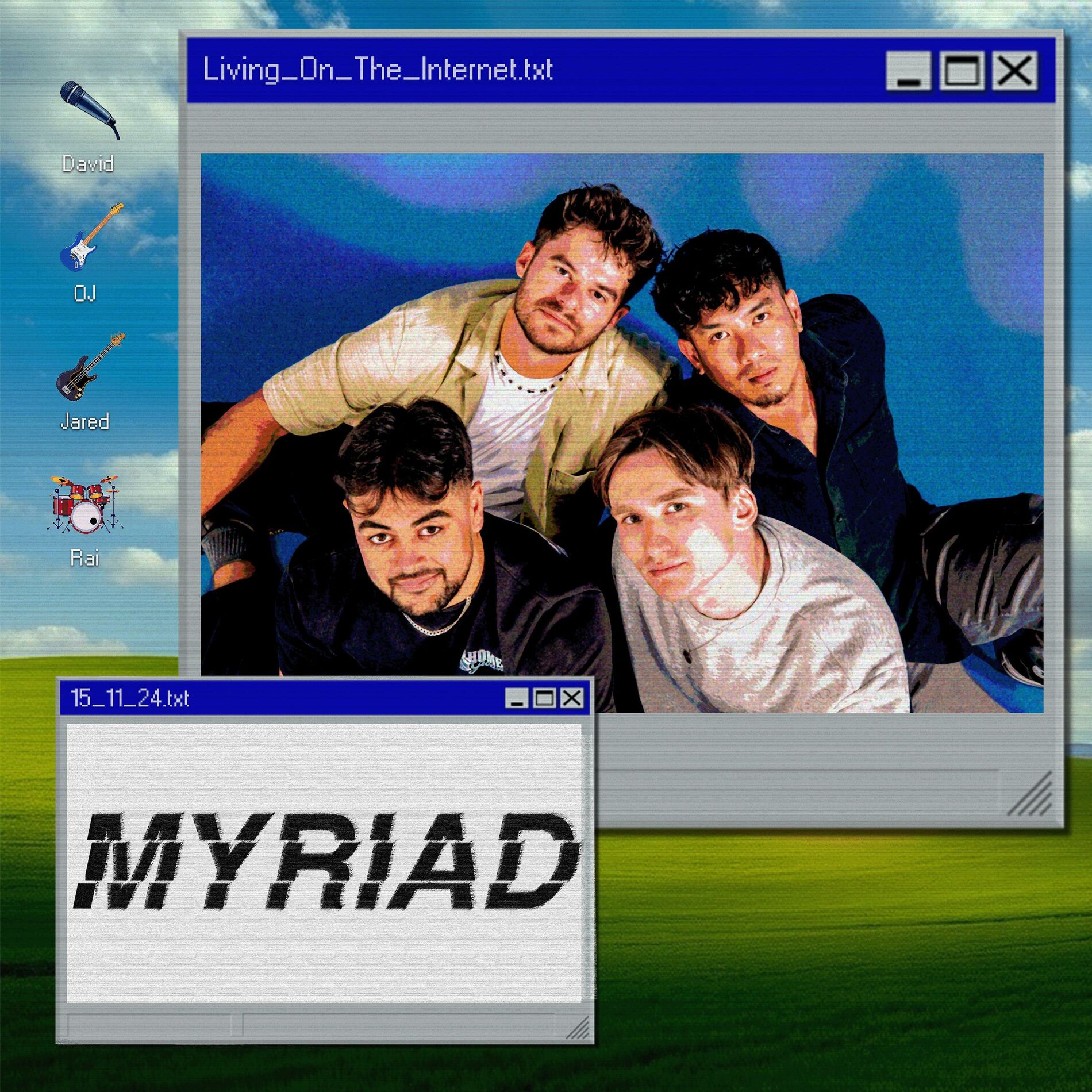 Album cover of Living on the Internet
