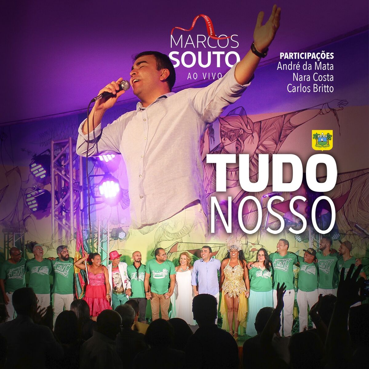 Album cover of Tudo Nosso (Ao Vivo)
