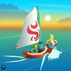 Cover of The Great Sea SynthWave (From "Legend of Zelda The Wind Waker") (Cover)
