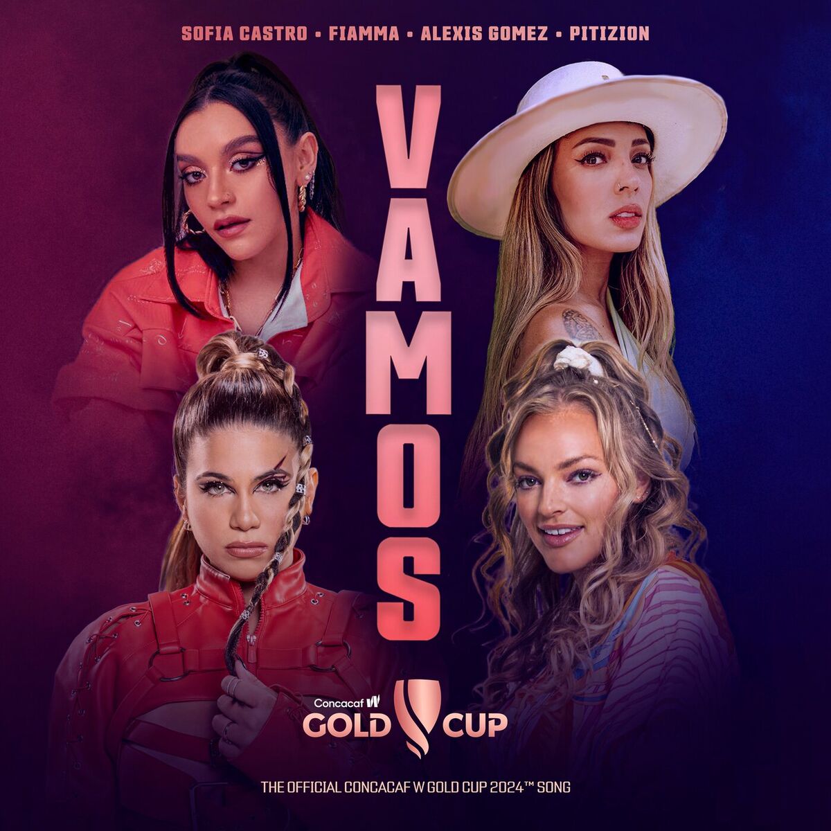 Album cover of Vamos (The Official Concacaf W Gold Cup 2024 TM Song)