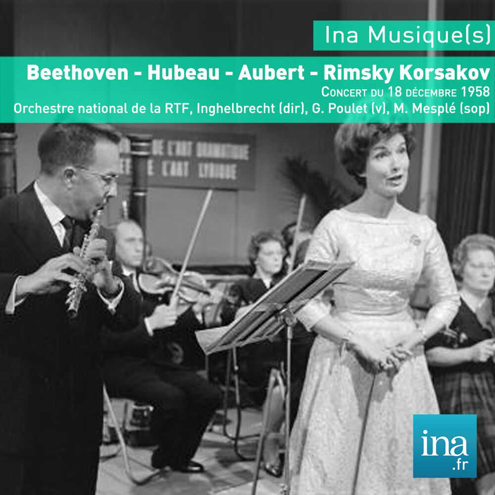 Picture of Beethoven - Hubeau - Aubert - Rimski Korsakov, Orchestre National de la RTF