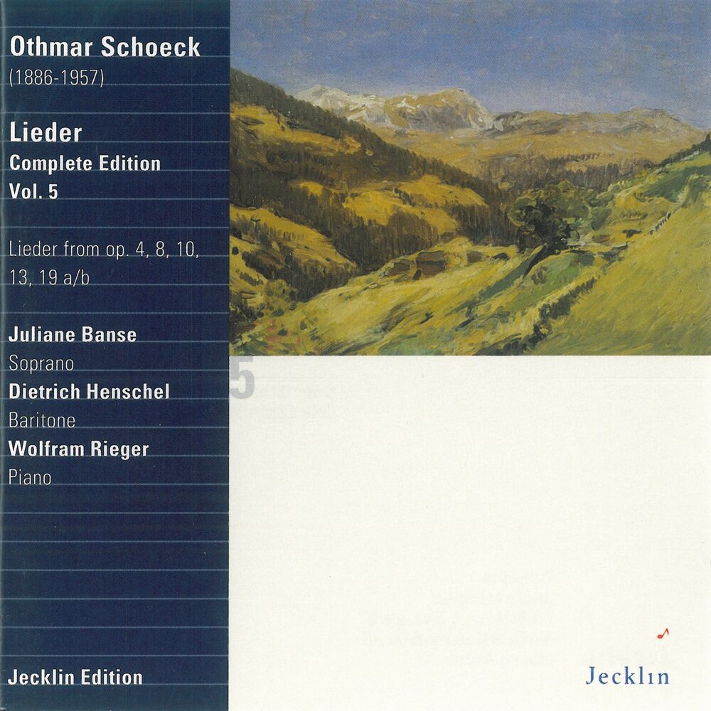 Picture of Othmar Schoeck: Lieder - Complete Edition, Vol. 5
