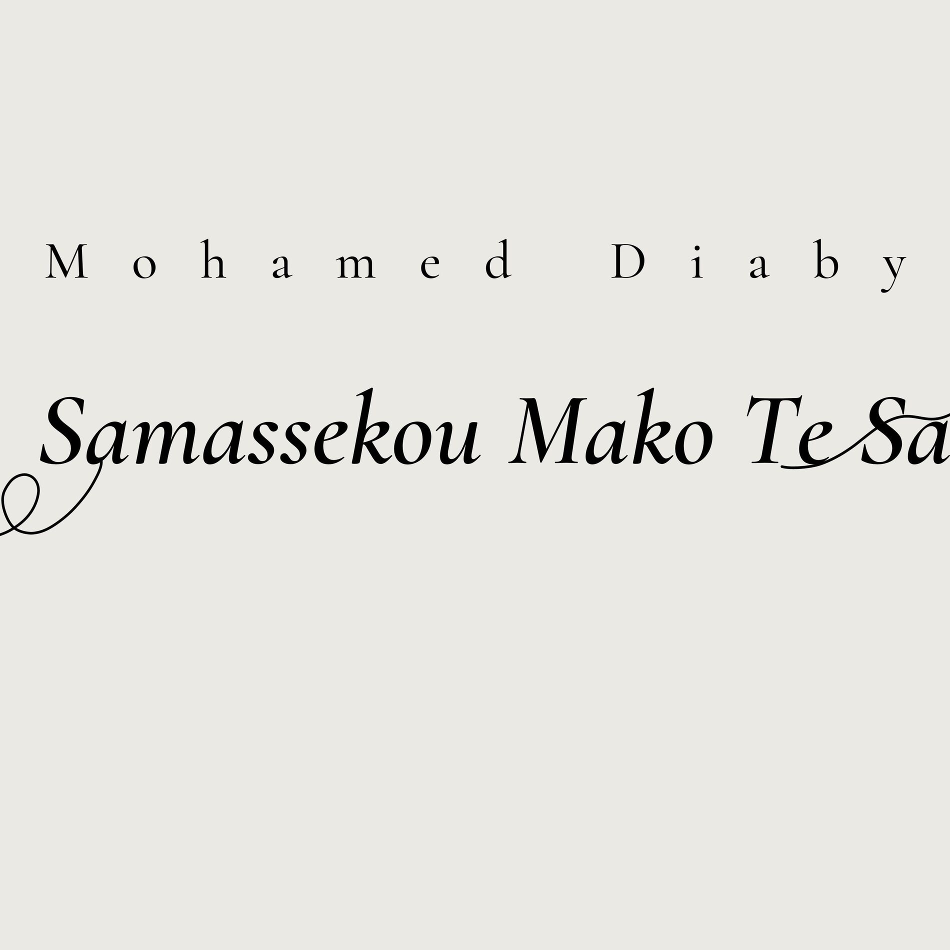 Album cover of Samassekou Mako Te Sa